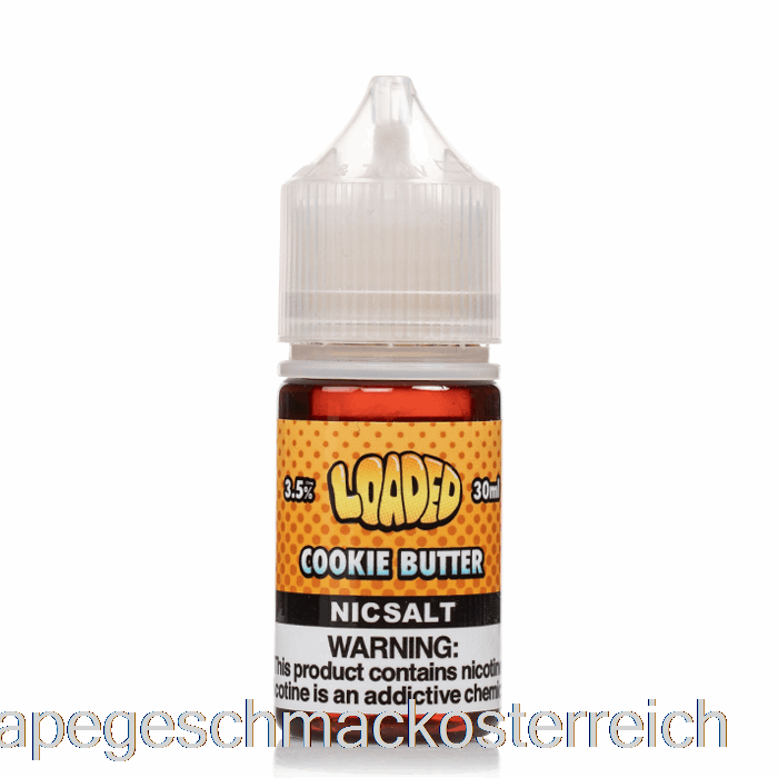 Keksbutter – Geladene Salze – Rücksichtslose Dämpfe – 30 Ml, 20 Mg Vape-Geschmack